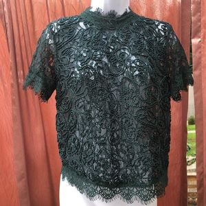 Zara Lace top
